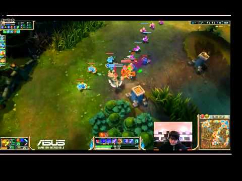 Dyrus - Top Lane - Renekton vs Singed (featuring Fabulous Taric = coL Niero)