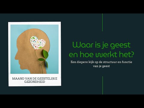 Waar is je geest & hoe werkt het? // Where is your mind and how does it work?