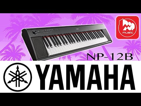 Обзор синтезатора Yamaha NP-12B на русском языке