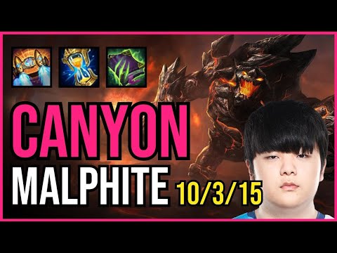 CANYON - MALPHITE vs. DORAN - GNAR Top | KR DIAMOND | PATCH 11.2