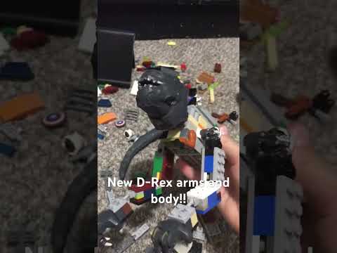 New D-Rex arms and body!! #dinosaur #jurassicworld #lego