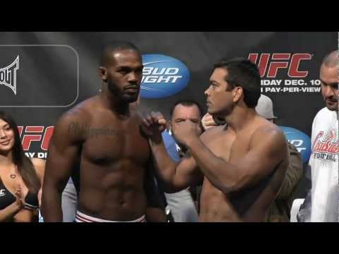 UFC 140 Weigh-in Highlight: Jon Jones vs. Lyoto Machida