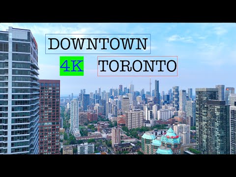 Downtown Toronto in 4k - DJI Mini 4 Pro