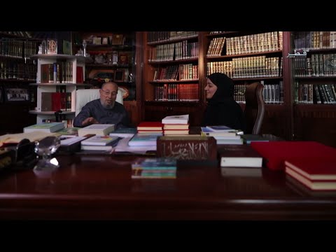 حكاية مكتبة الشيخ القرضاوي