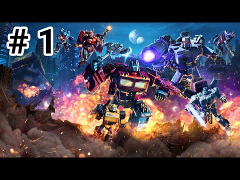 TRANSFORMERS WAR FOR CYBERTRON PC Gameplay Walkthrough Part 1