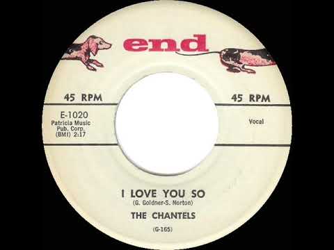 1958 HITS ARCHIVE: I Love You So - Chantels