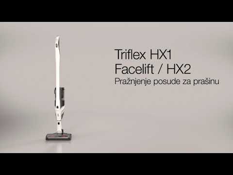 Miele | Triflex HX1 Facelift / HX2 | Pražnjenje posude za prašinu