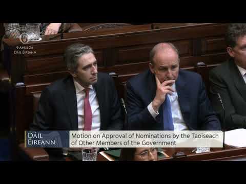 Mary Lou McDonald's full response to the appointment of Simon Harris as Taoiseach