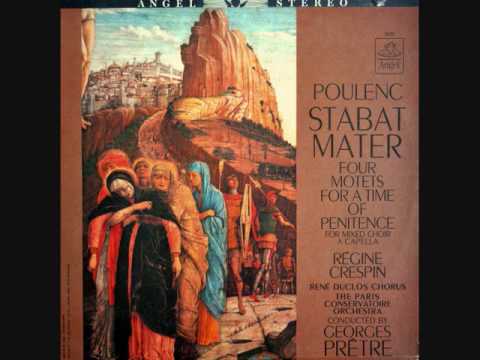 FRANCIS POULENC -  STABAT MATER