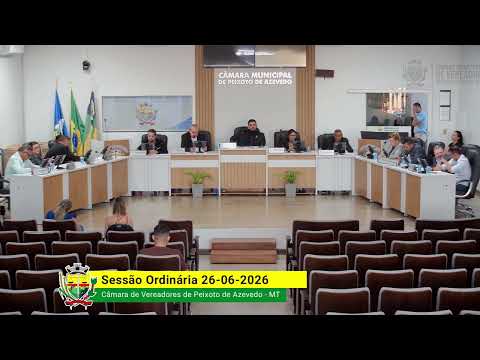 Imagem - Sessão Ordinária de 26 de junho de 2026 parte I