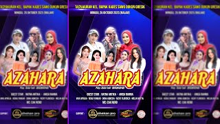Download lagu ıllı LIVE 'OM. AZAHARA' TASYAKURAN KELUARGA BAPAK KADES SAWO & WALIMATUL KHITAN MUHAMMAD NAVIS AULIA mp3