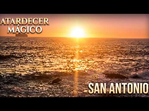 Atardecer Mágico en San Antonio: Increíbles Marejadas y el Nuevo Paseo Costera Norte 