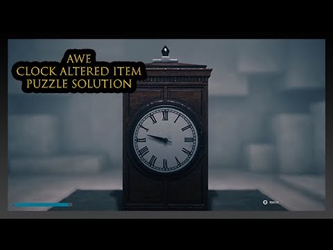 Hidden Clock Altered Item - Control AWE DLC (What Happened to Barry and the Andersons)