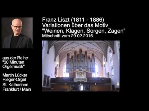 Franz Liszt: Weinen, Klagen, Sorgen, Zagen - Martin Lücker