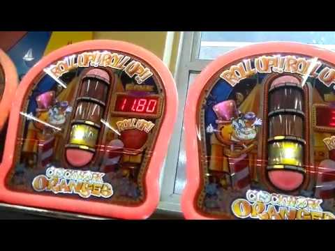 CLOCKWORK ORANGES ROLL UP FRUIT MACHINE THREE GAMES AT ONCE 2018