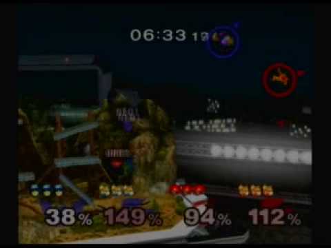 HugS/Lucky (Samus/Fox) vs Mango/Alex19 (Falcon/Fox) 3