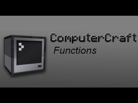 Computercraft Tutorial 2 Basic Functions