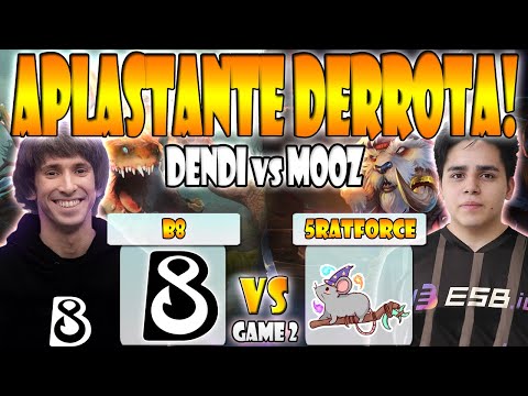 B8 VS 5RATFORCESTAFF BO3[GAME 2] DENDI, FUNN1K VS MOOZ - DPC NA 2023 TOUR 2:DIVISION 1 - DOTA 2
