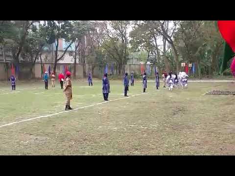 Everyone of Rajshahi government women's college celebrating their annual sports