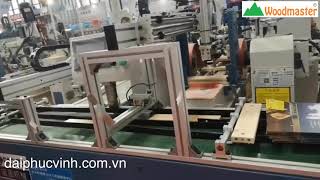 Woodmaster. DÂY CHUYỀN MÁY LÀM KIỀNG GHẾ SIÊU TỐC 1 phút 4-6 cái kiềng ghế