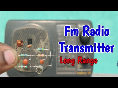 Simple fm transmitter circuit || BC547 fm transmitter || fm transmitter