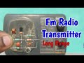 Simple Fm Transmitter Circuit BC547 Fm Transmitter Fm Transmitter