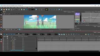 Watch how I create a complete anime scene