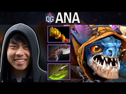 OG.ANA SMURF SLARK WITH SWIFT BLINK - DOTA 2 7.28 GAMEPLAY