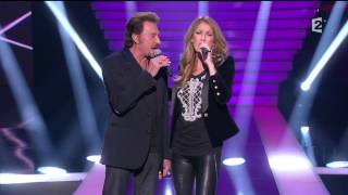 Celine Dion &amp; Johnny Hallyday  - L'amour peut prendre froid_Le Grand Show 24 11 2012