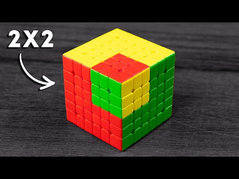 POV You solve 2x2 Rubik’s cube but it’s 6x6