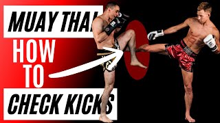 Muay Thai How To Check Kicks