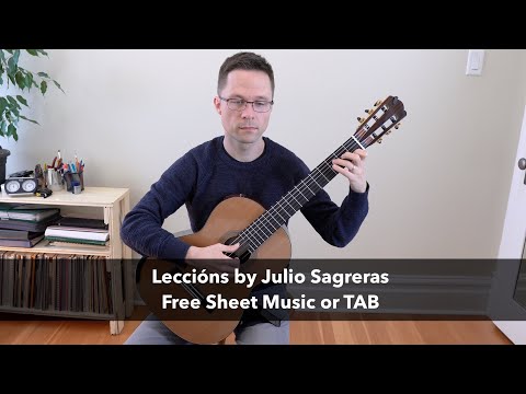 Lección 60 by Sagreras for Guitar - Free PDF Sheet Music or TAB