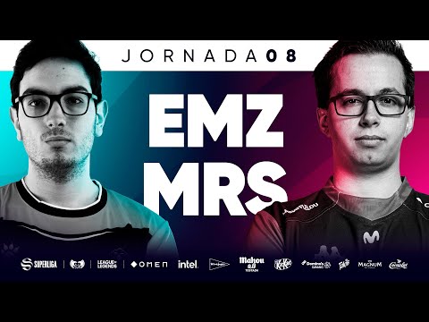 EMONKEYZ CLUB VS MOVISTAR RIDERS - JORNADA 8 - SUPERLIGA - VERANO 2021 - LEAGUE OF LEGENDS