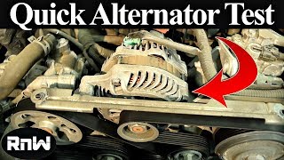 How to Test an Alternator - Diagnose Charging Issues