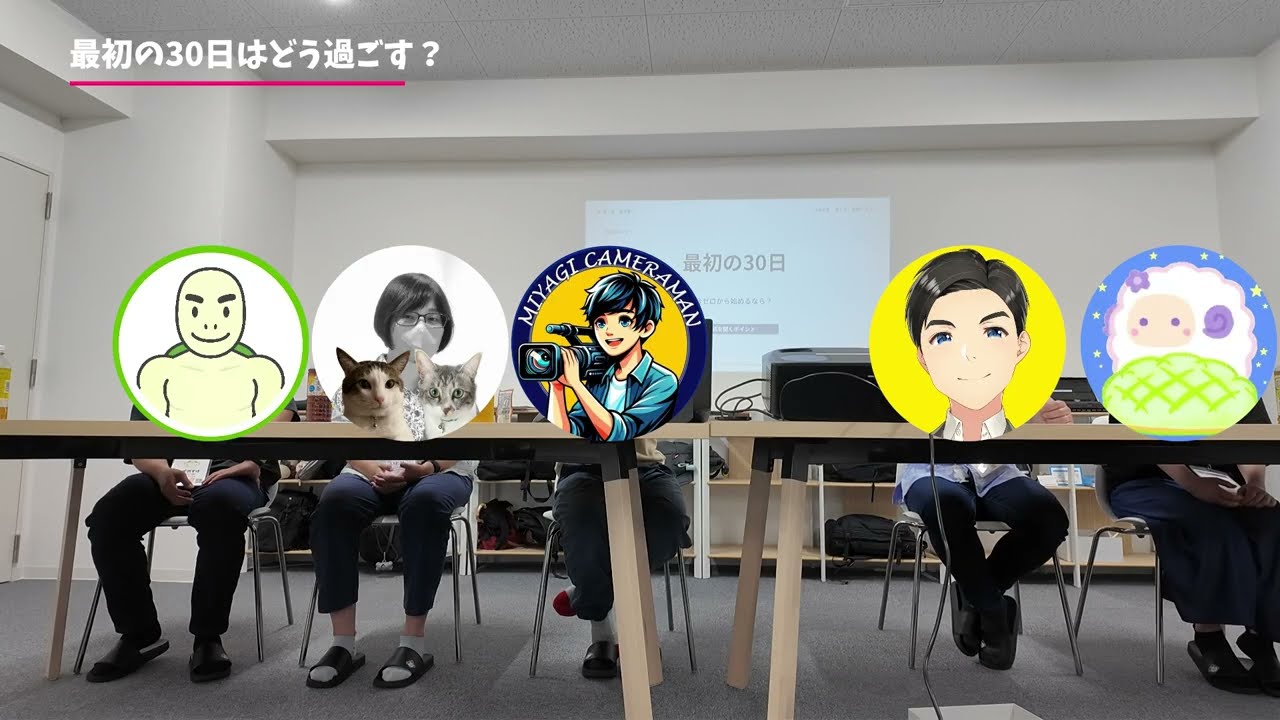 収益化Youtuber5人の座談会アーカイブ