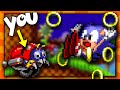 Sonic But You Are A Motobug Funny Sonic 1 Rom Hack
