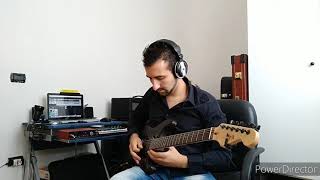 Rhapsody - Sacred power of raging winds - Guitar solo cover by Denny Di Motta