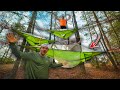 Hanging Tree Tent Camping Challenge
