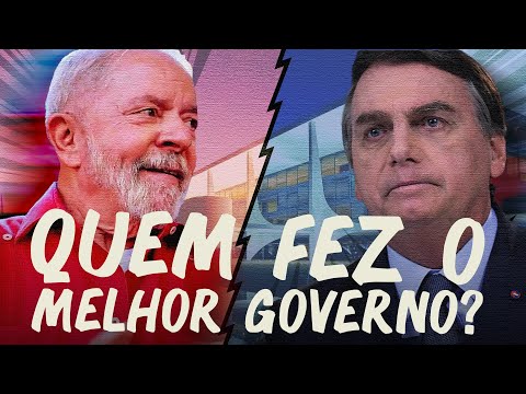 LULA X BOLSONARO: Comparando os dois governos