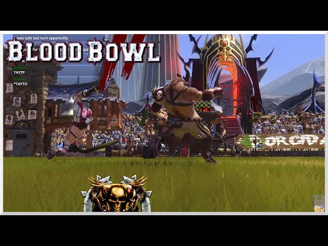 Blood Bowl 2 - Toxic Showboaters - Game 6 - Wood Elves vs. Chaos