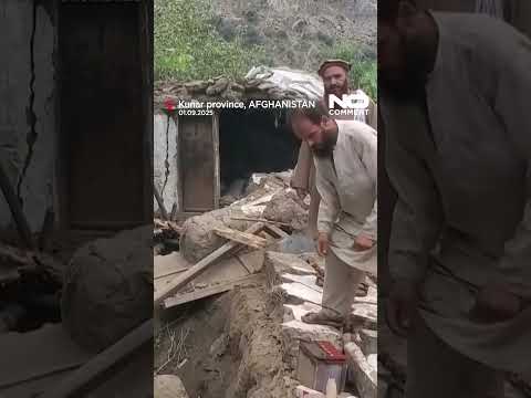 Desperate search for survivors after deadly Afghanistan quake #nocomment #youtubeshorts #shorts