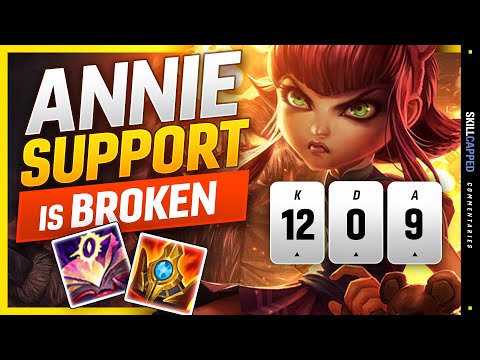 ANNIE SUPPORT is BROKEN with NEW SHURELYA'S - Annie Challenger Gameplay Guide