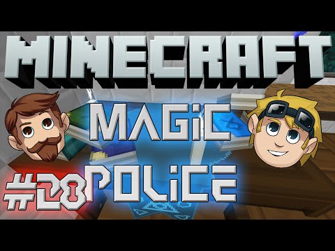 Minecraft Magic Police #28 - The Rudest of Mean Dudes (Yogscast Complete Pack)