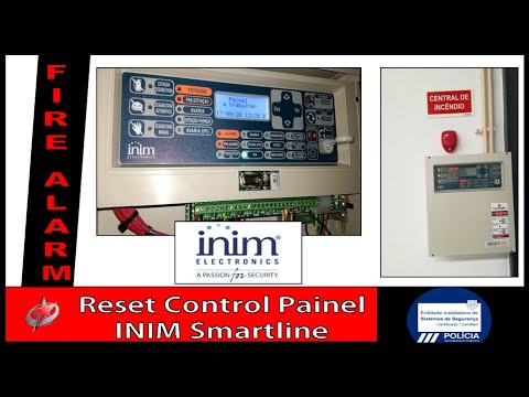 How to Silence FAULT System and Reset a Fire Alarm Control Painel from INIM Smartline