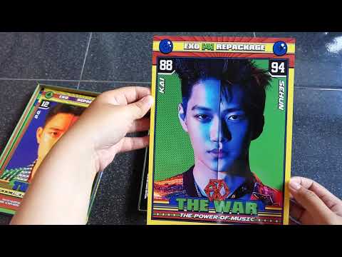 [UNBOXING] EXO - THE 4th REPACKAGE ALBUM (THE WAR : THE POWER OF MUSIC) {KOREAN VER.} [INDONESIA]