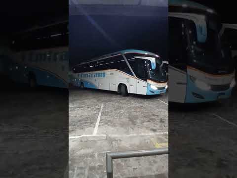 Emtram com Comil Invictus 1200 de Jacobina para Salvador. Ponto de apoio em Tanquinho - BA.