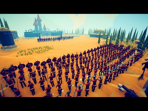 150x VIKING ATTACK ENEMY CASTLE - Totally Accurate Battle Simulator TABS