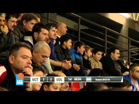 ABA Liga 2015/16, Round 14 match: MZT Skopje Aerodrom - Union Olimpija (12.12.2015)