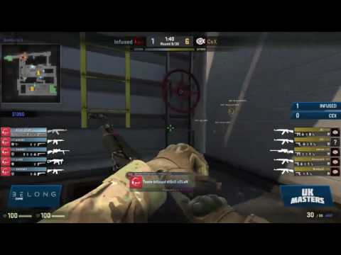 [UKCSGO] 23.03.2017 - CeX vs Infused @ UK Masters S3 W5 Map 2