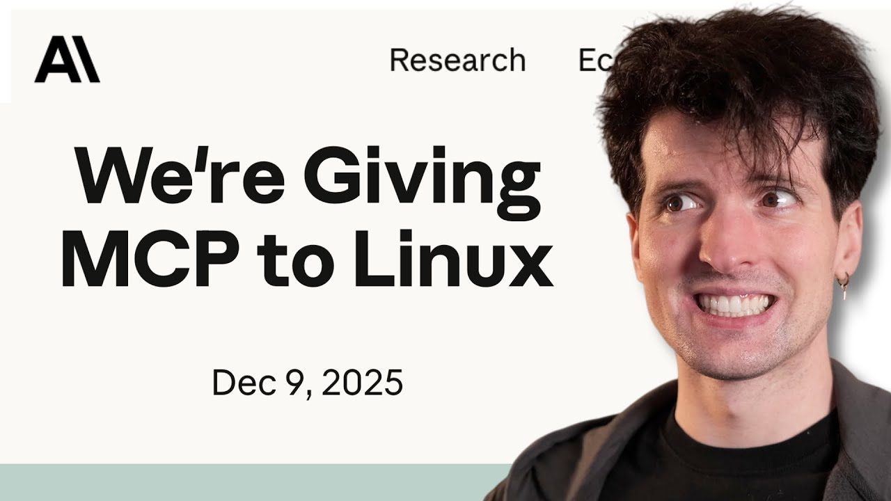 Anthropic gave MCP to the Linux Foundation
